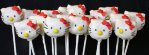 Hello Kitty Cake Pops